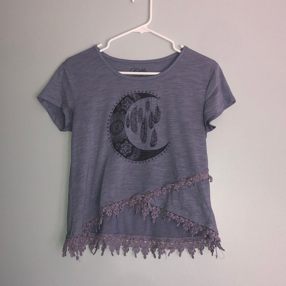 Purple / Lavender Moon Tee Shirt
